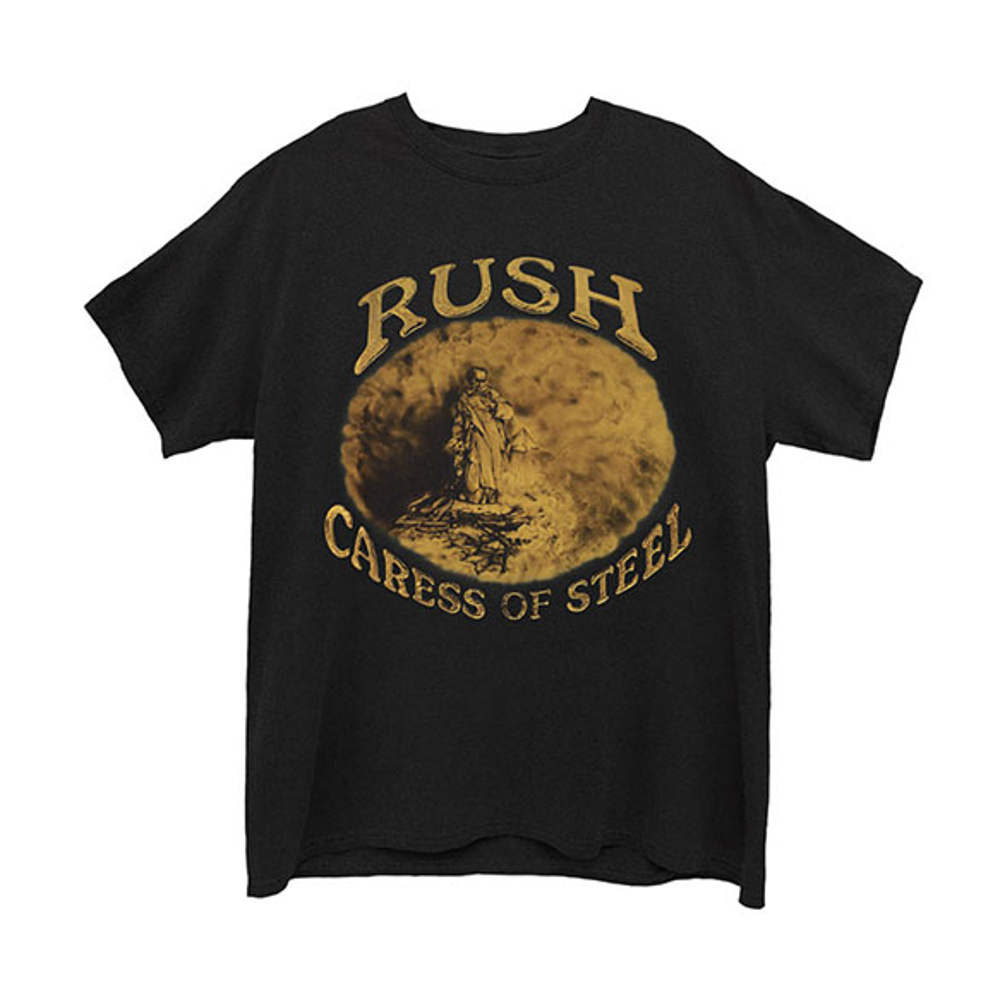 Rush - Caress Of Steel Heren Tshirt - Zwart